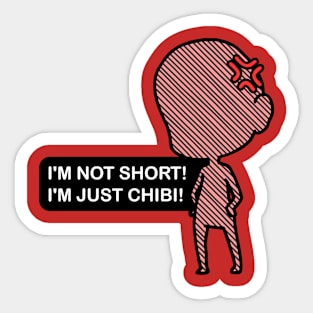 Just Chibi (Red) Sticker